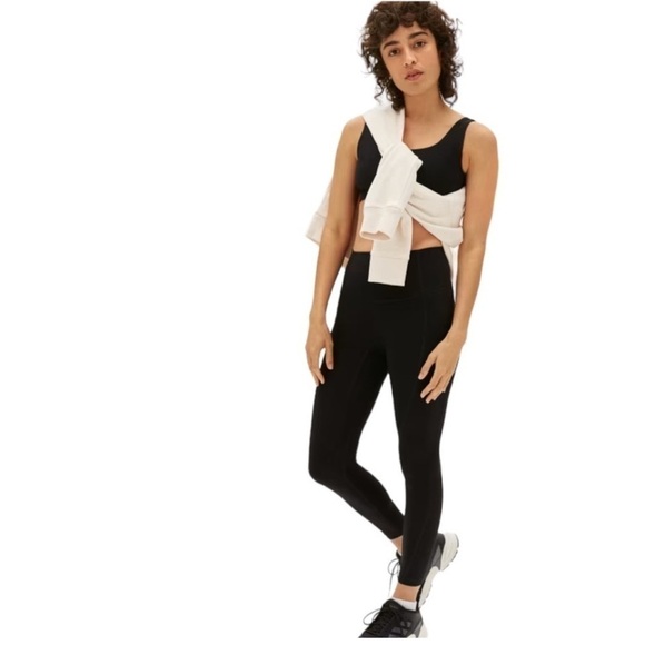 EVERLANE The Perform Pocket Legging High Rise in Black Size XL - Picture 2 of 8